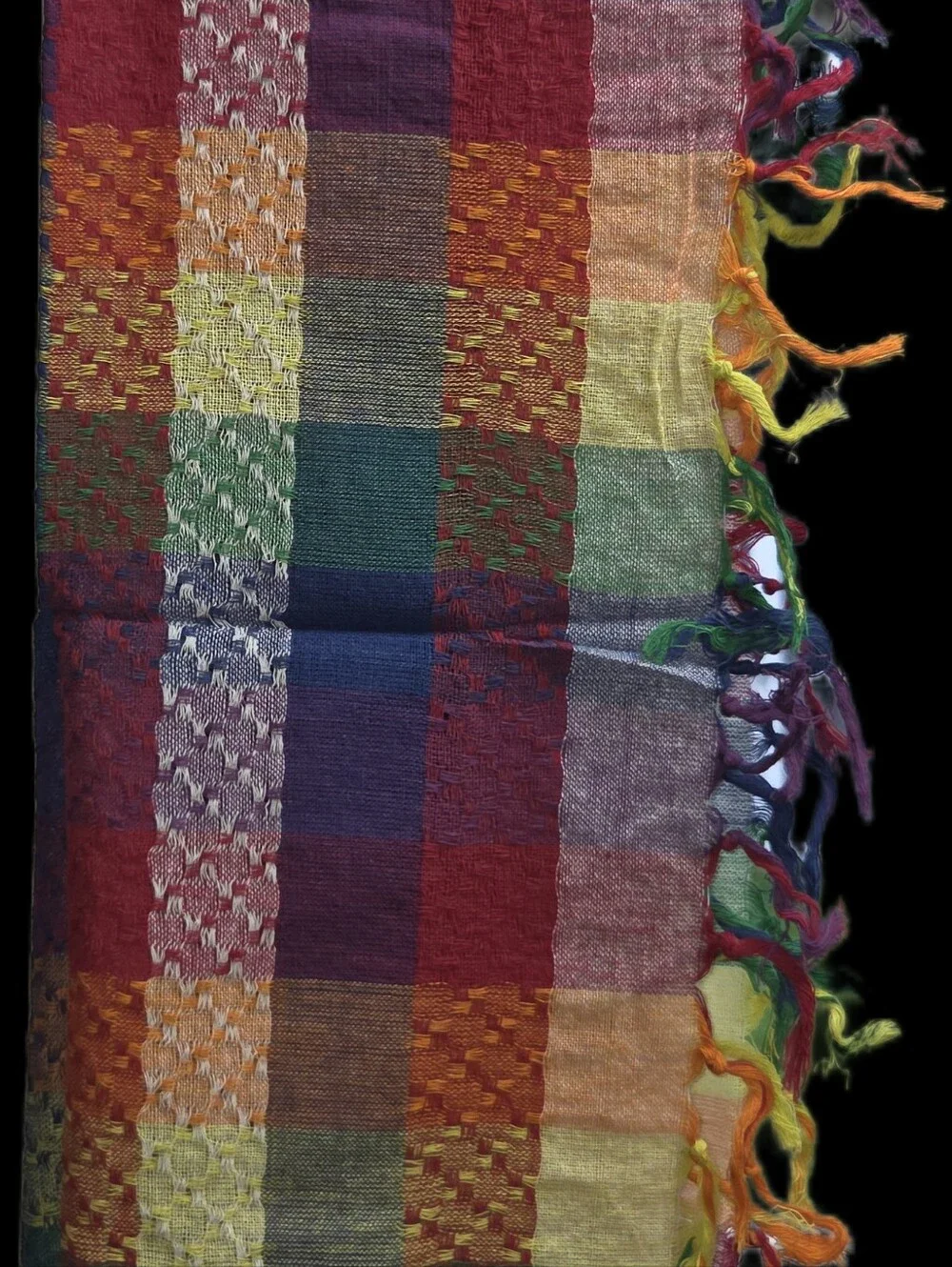 Corydon Rainbow Keffiyeh Tahrir Scarf 13